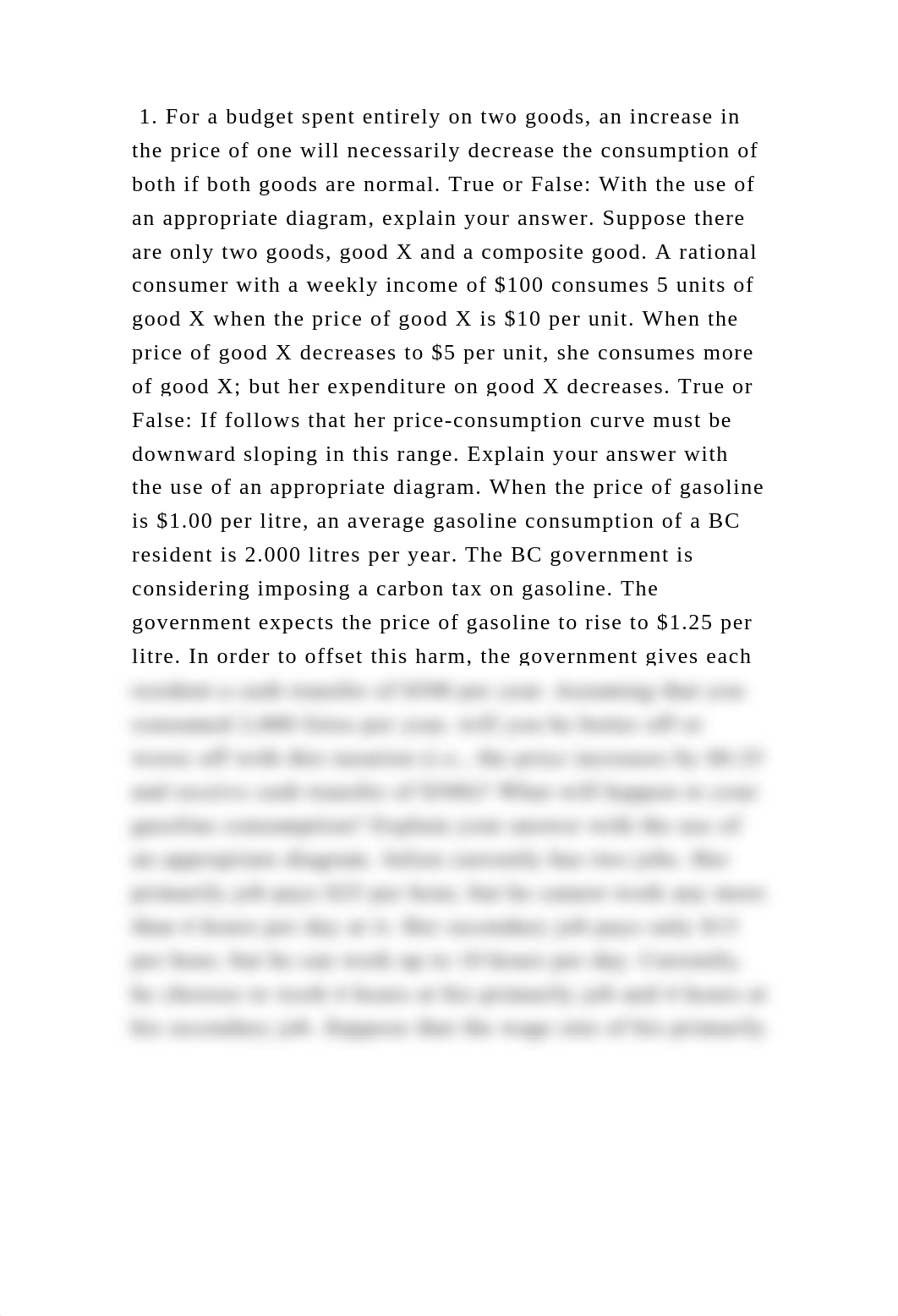 1. For a budget spent entirely on two goods, an increase in the price.docx_dnhkh5buys1_page2