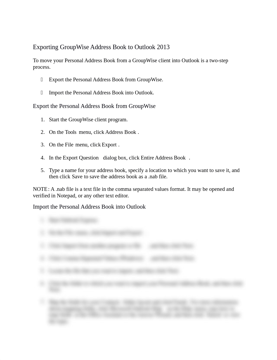 Exporting GroupWise Address Book to Outlook 2013_dnhqdiq683c_page1