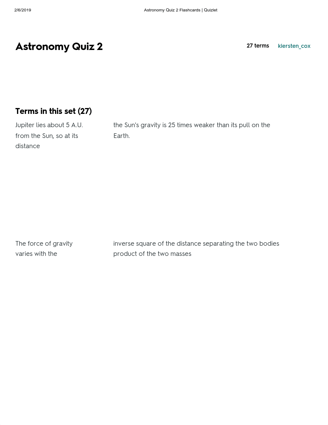 Astronomy Quiz 2 Flashcards _ Quizlet.pdf_dnhsoh5zkuv_page1