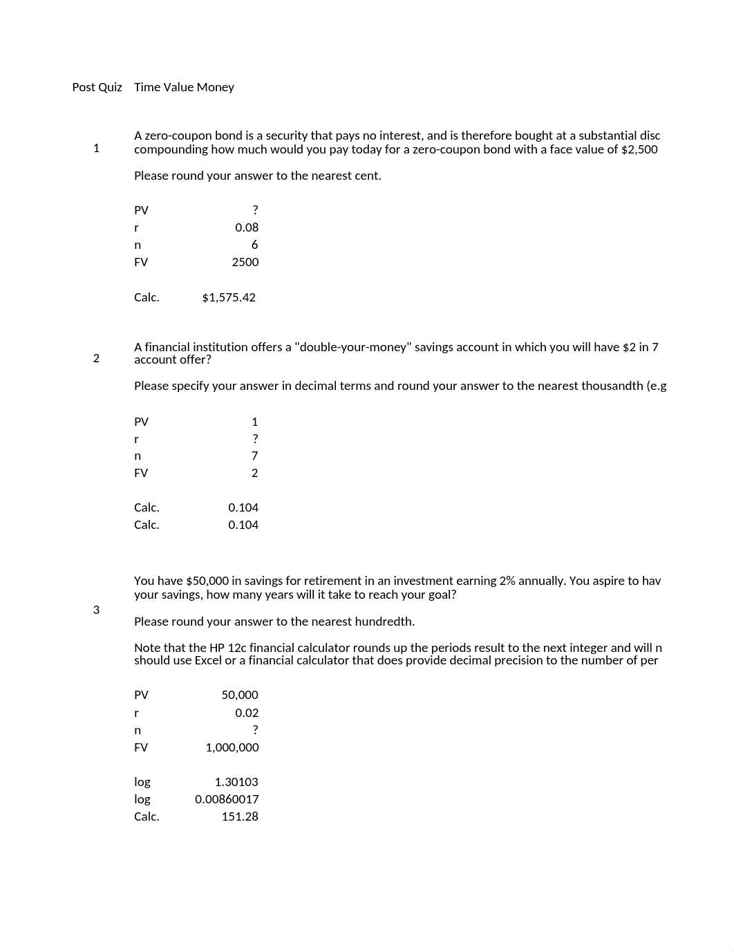 MBA Math - Finance - Annual Time Value Money - Post Quiz.xlsx_dnhvuybg6zq_page1