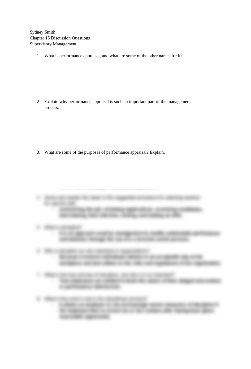 Chapter 15 Discussion Questions Supervisory Management .docx_dnhzhuoqmyq_page1