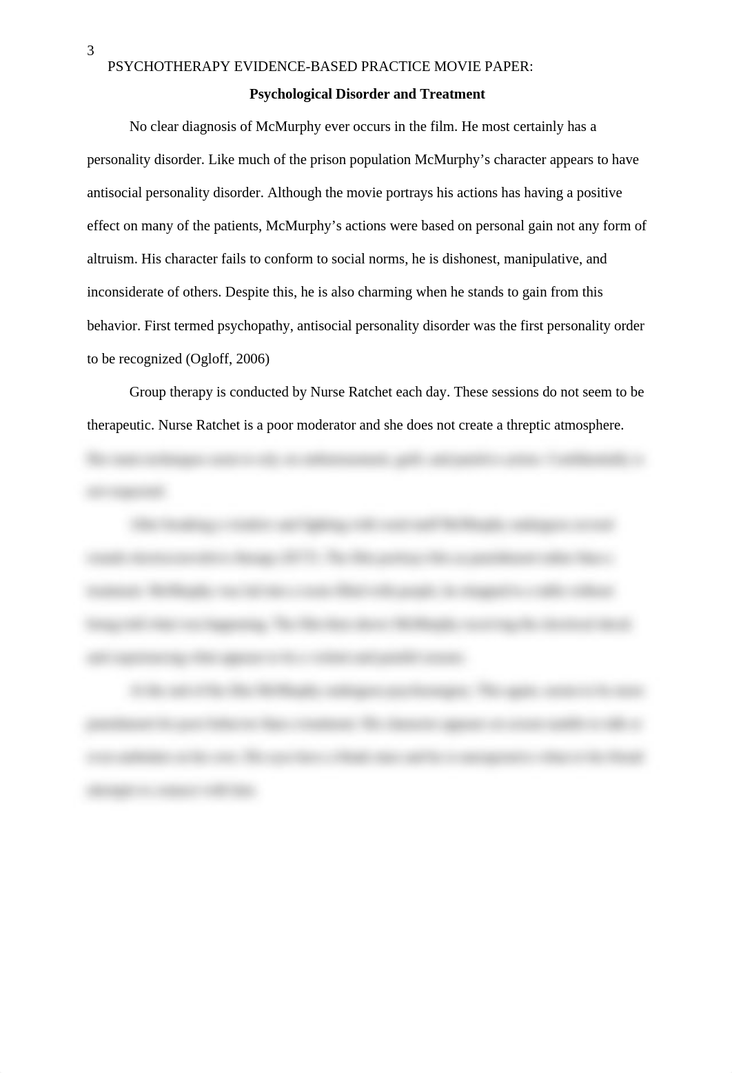 Psychotherapy Evidence-Based Practice Movie Paper_ One Flew Over.docx_dni0yjh1uyz_page3