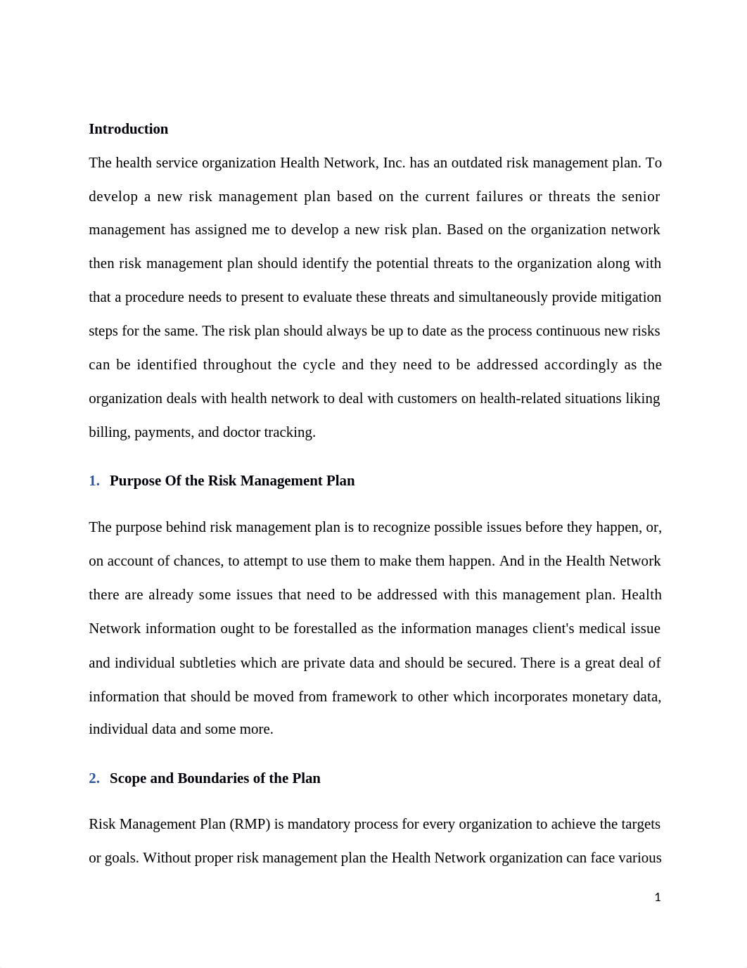 Health Network - Risk Management Plan.docx_dnigv9rl29f_page2