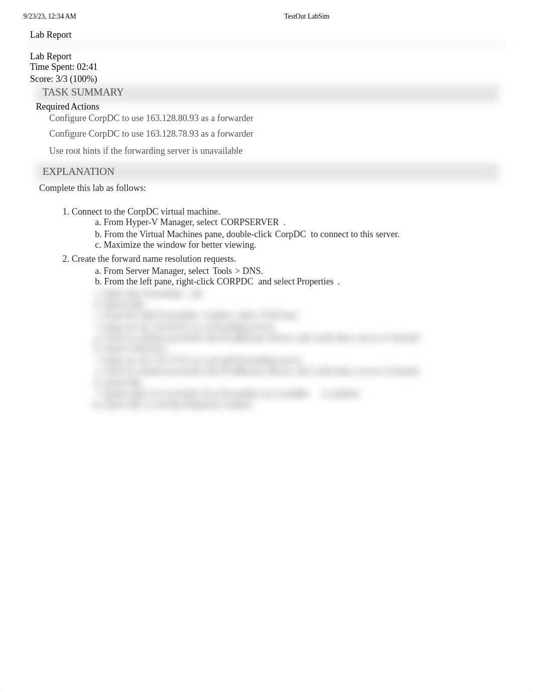 5.2.5 Configure Forwarders TestOut LabSim.pdf_dniyarvqyrc_page1