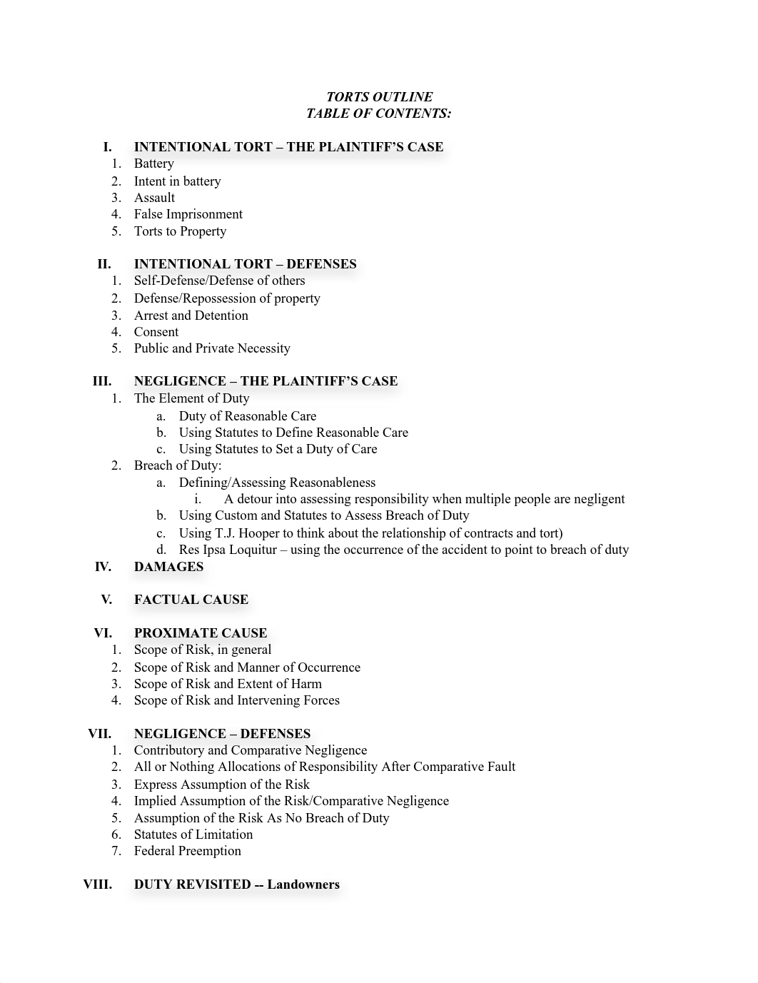 TORTS OUTLINE.pdf_dnj4x7x71qr_page1