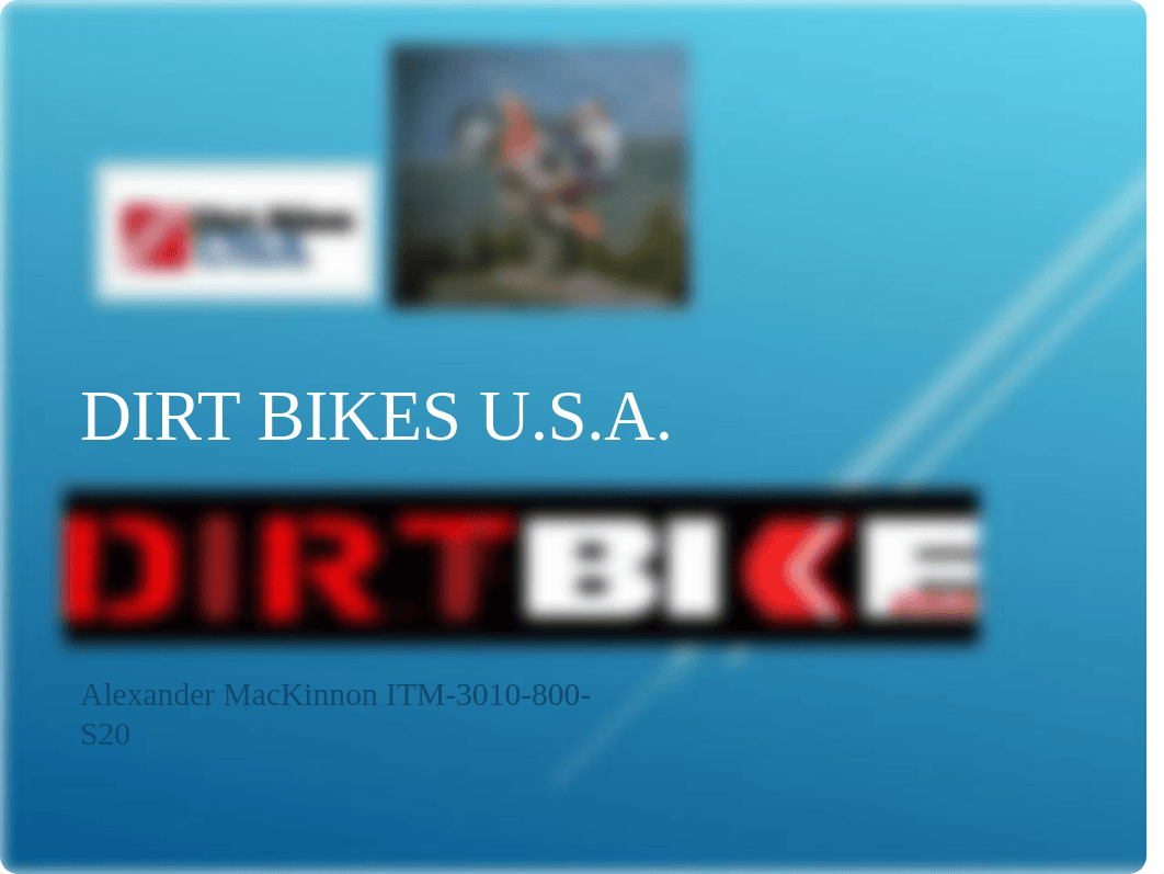 Dirt Bikes Org Chart Alexander MacKinnon 11.ppt_dnjcj0kd968_page1