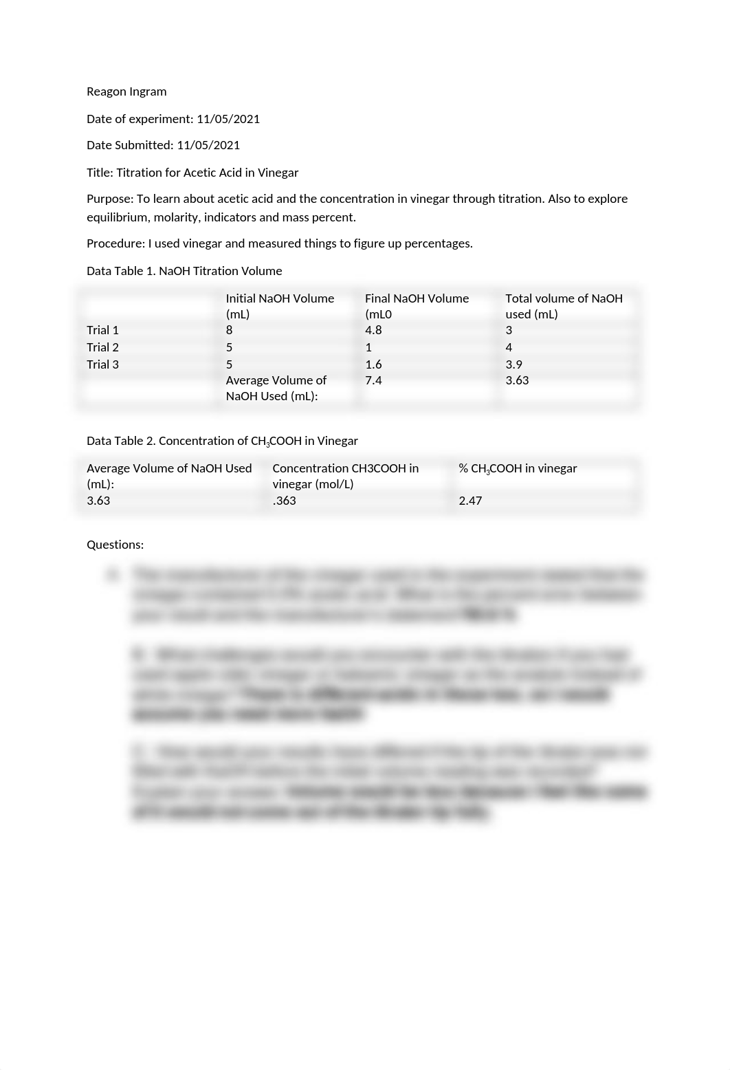 Titration for Acetic Acid in Vinegar CHEM SUBMISSION.docx_dnjtip8akr6_page1