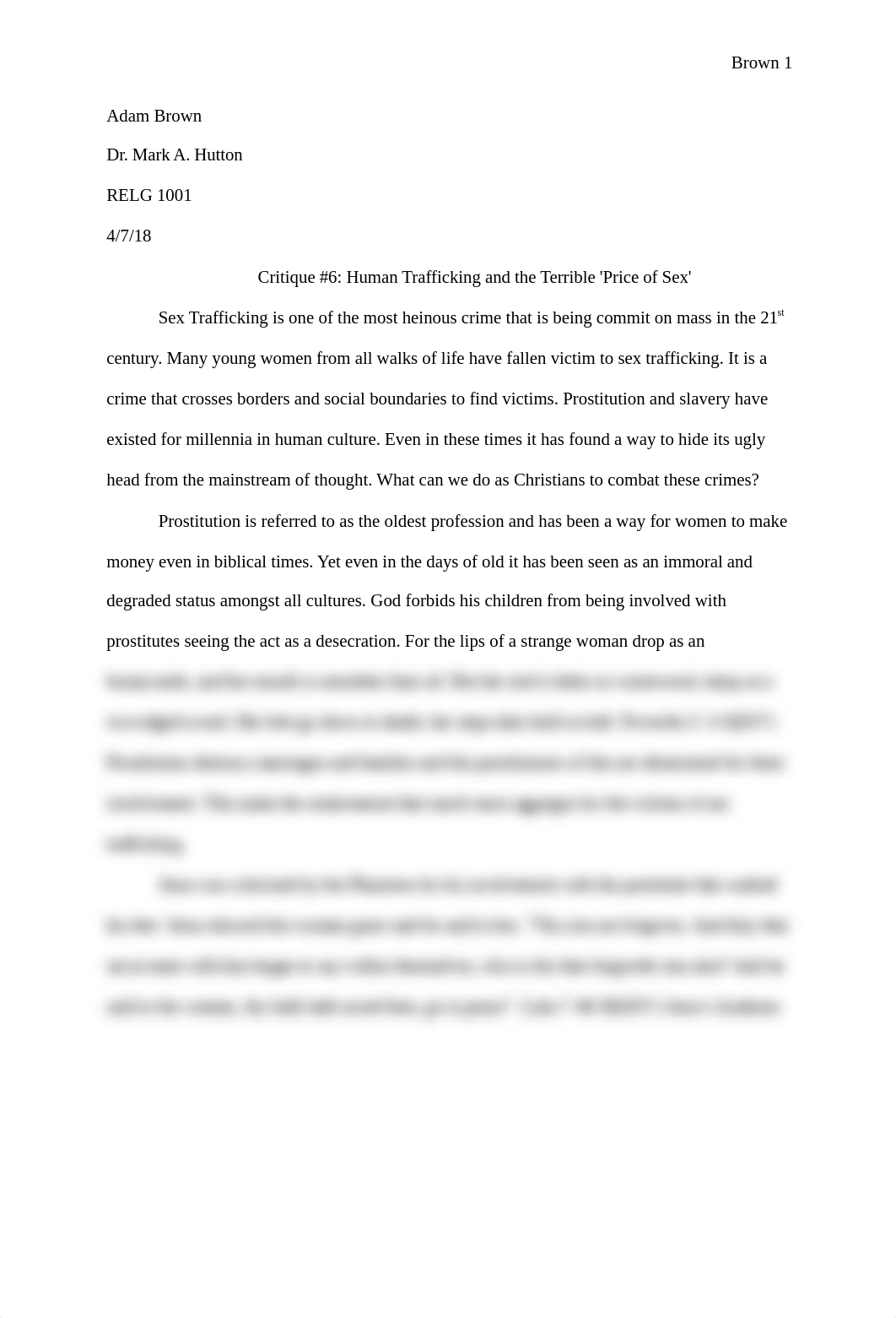 Critique 6 Human Trafficking and the Terrible 'Price of Sex'.docx_dnk0b1iq9eh_page1