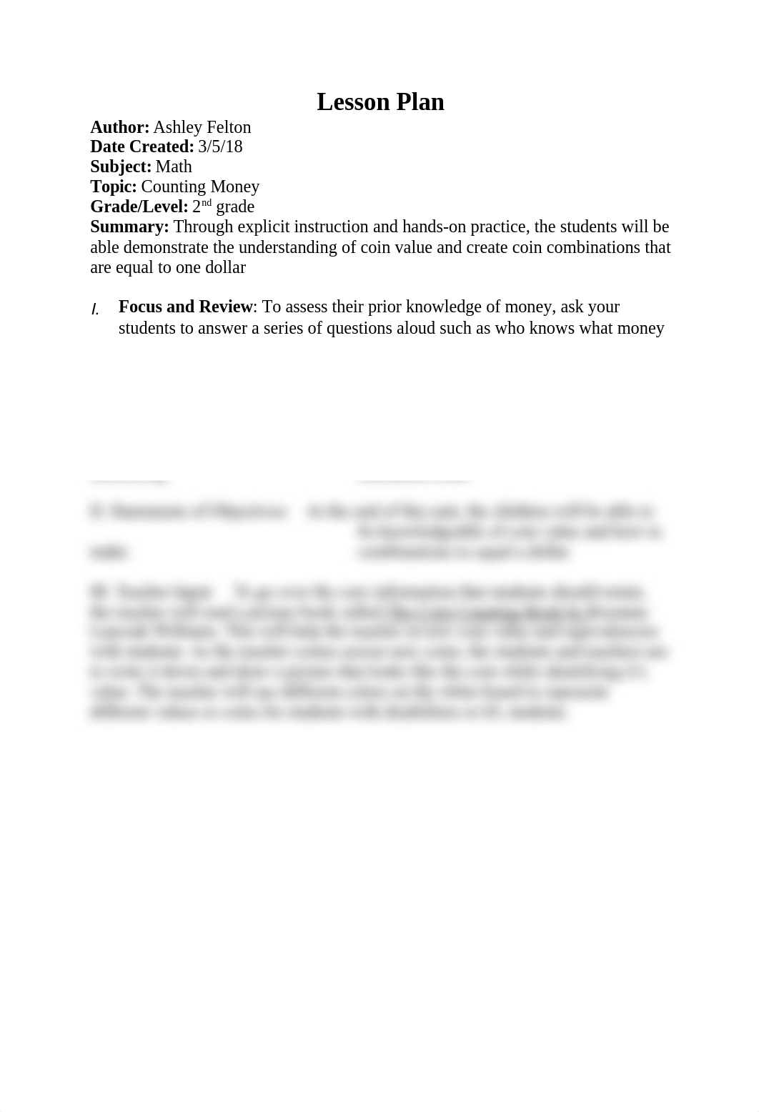 Lesson Plan- 2nd Math- Counting Coins.docx_dnk3fsov8gm_page1