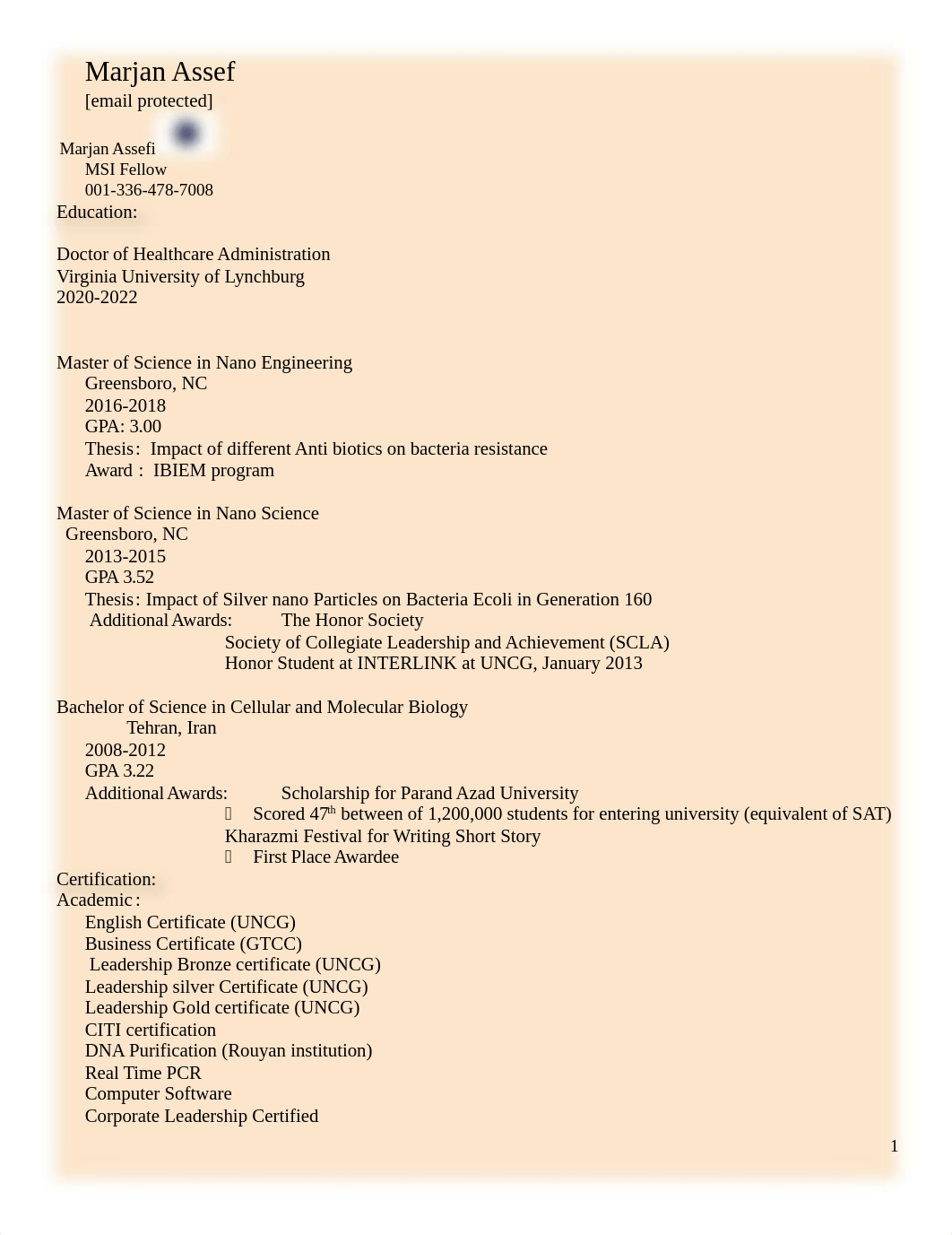 Resume for healthcare administration.docx_dnklfd37z12_page1