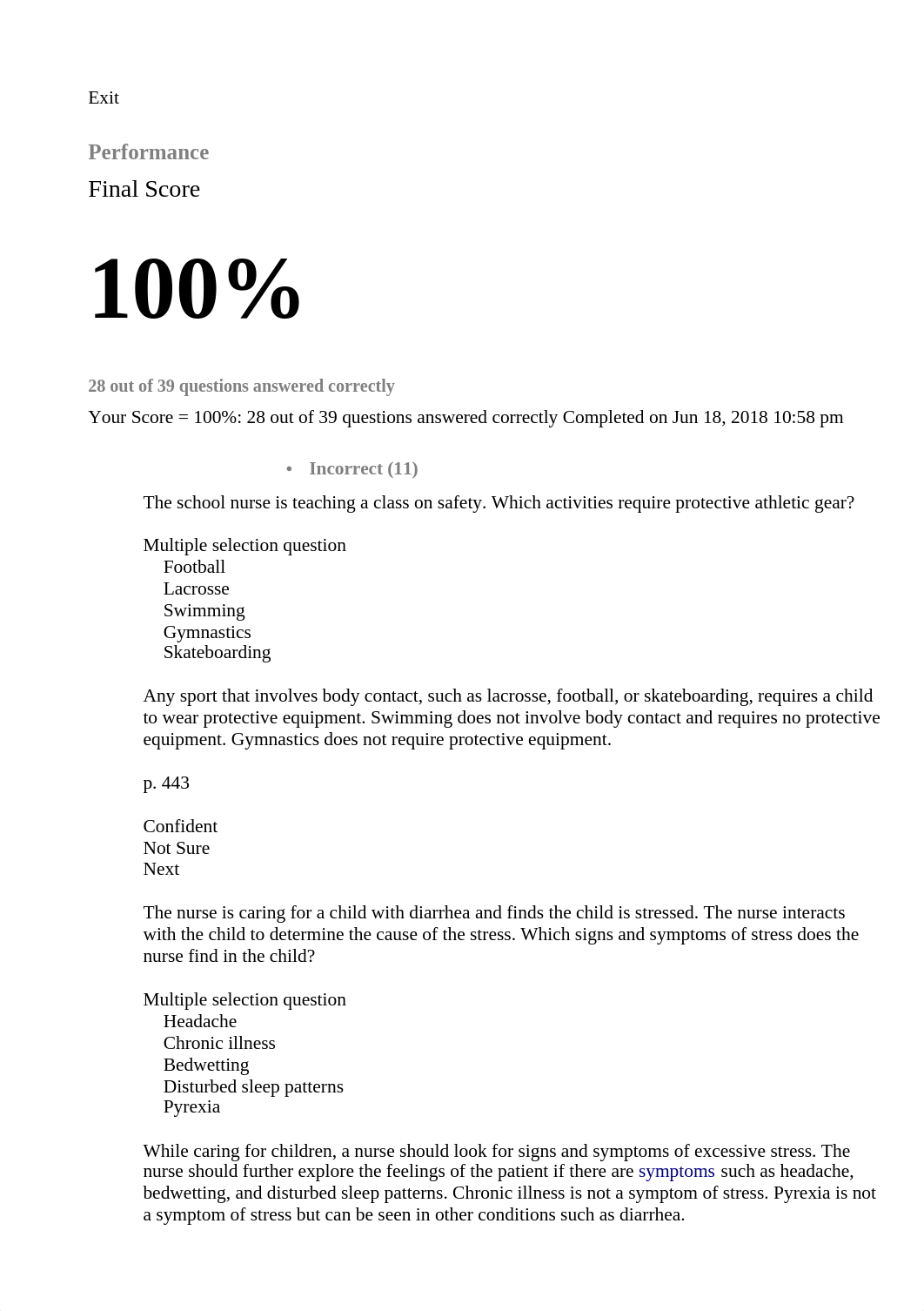 chapter 14 3 Elsevier Adaptive Quizzing - Quiz performance.html_dnkpkwjv9ln_page1