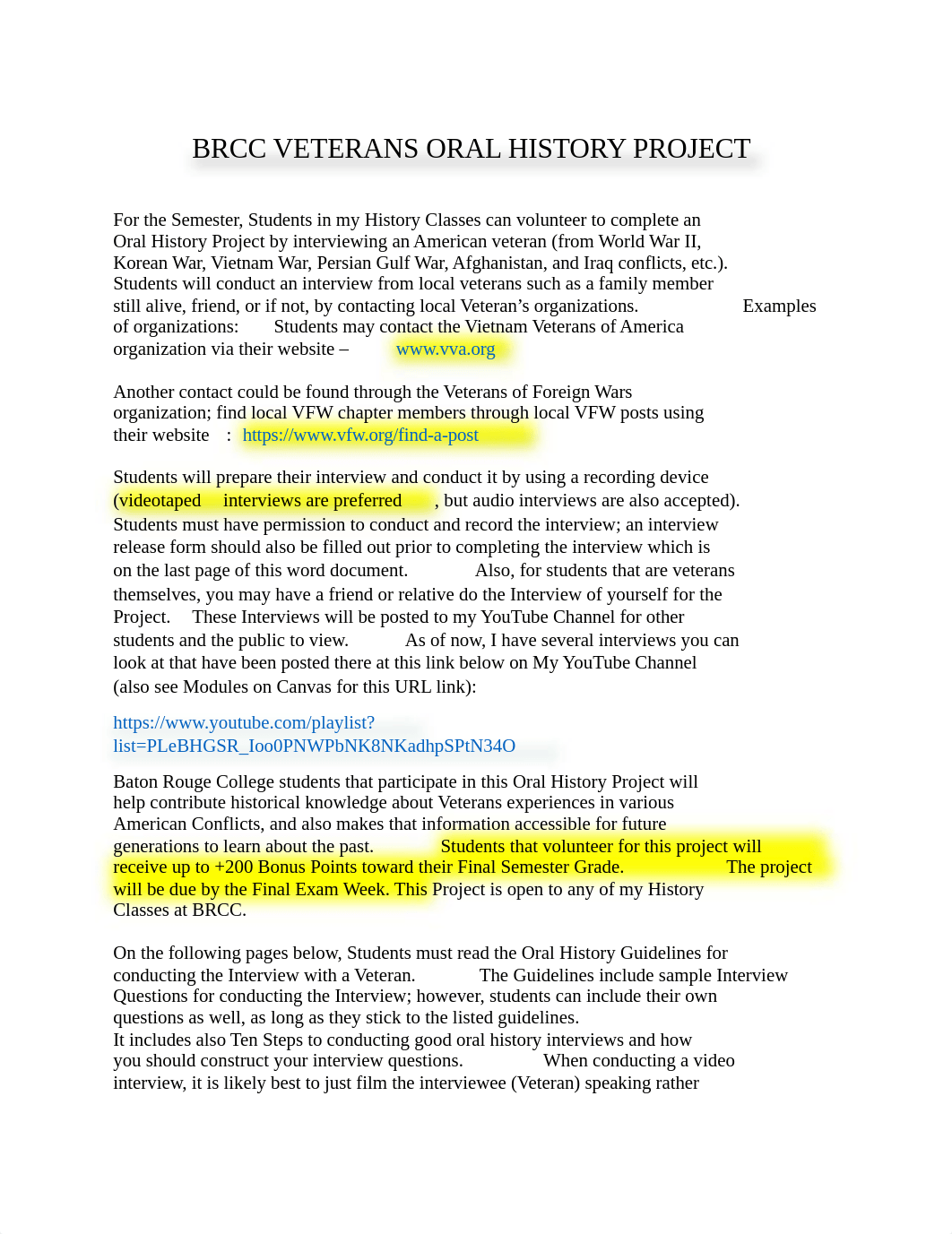 ORAL HISTORY GUIDELINES FOR BRCC VETERANS ORAL HISTORY PROJECT (WORTH +200 BONUS POINTS) (1).docx_dnkq3pzgv49_page1