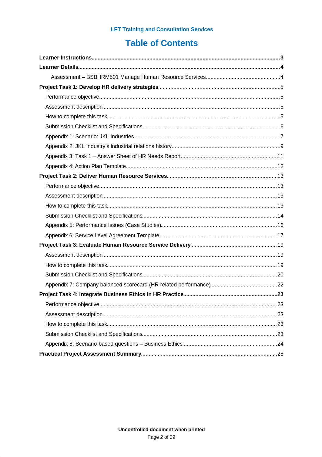 07-01 BSBHRM501 Assessment 2 Practical Project_v1.1_112017.doc_dnlkk2i7mtt_page2