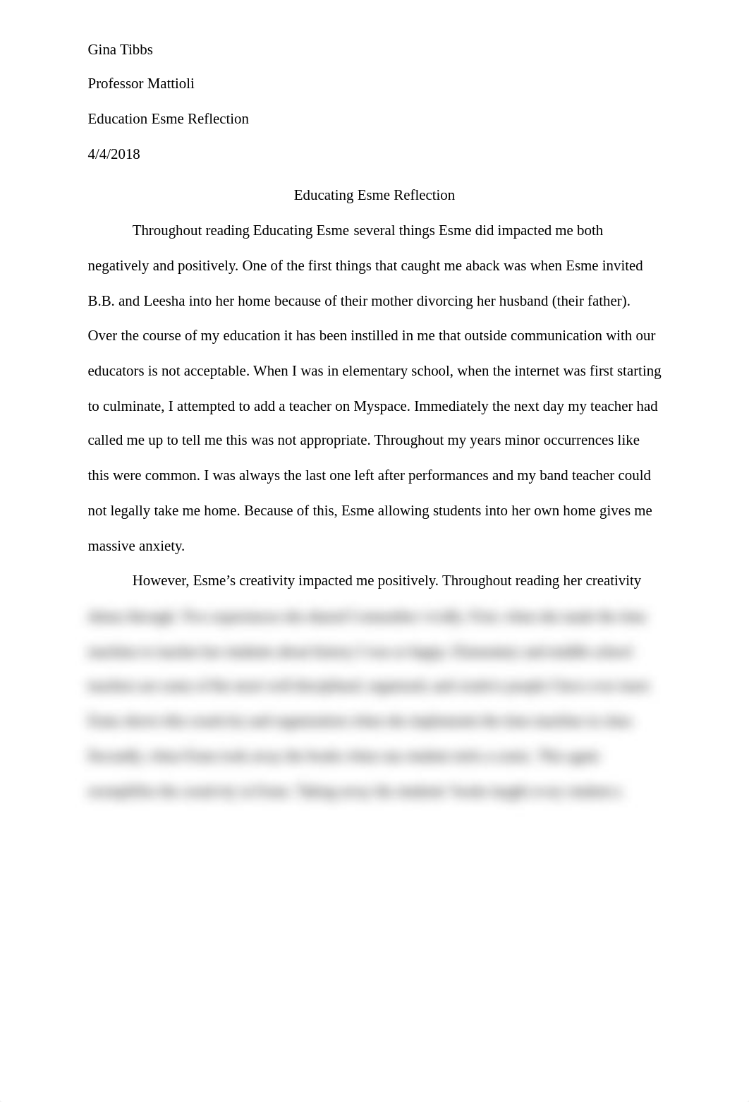 Educating Esme Reflection (1).pdf_dnlky5knngn_page1