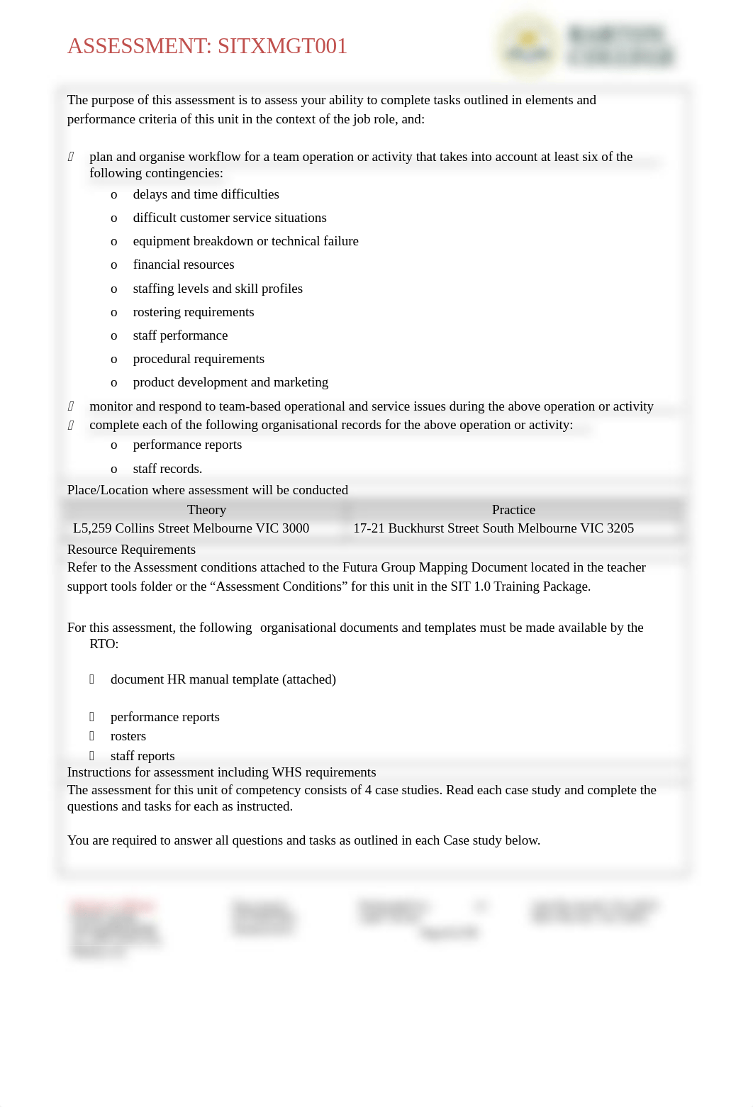 SITXMGT001 Assessment 2 -Project.docx_dnlqeugefh6_page2