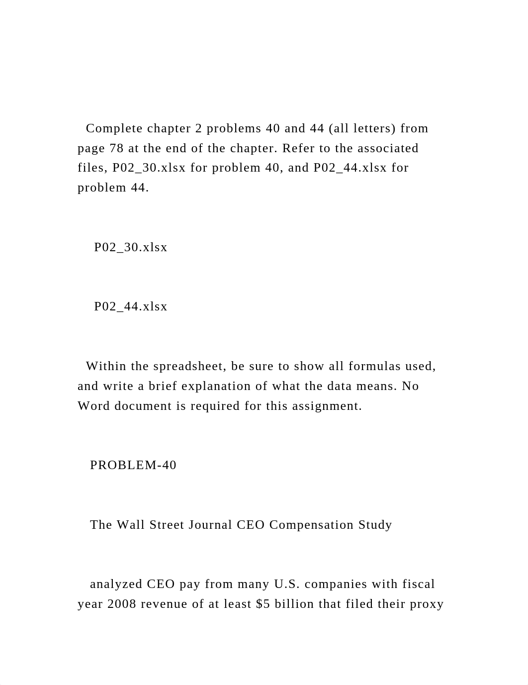 Complete chapter 2 problems 40 and 44 (all letters) from page 7.docx_dnlybqbkotp_page2