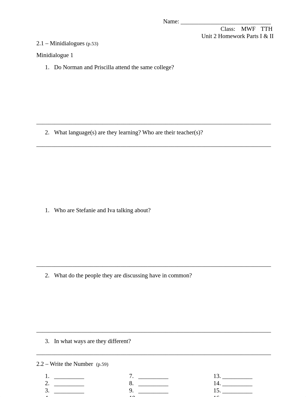 ASL 121 Homework Unit 2 Parts I & II.docx_dnmavwj49fk_page1