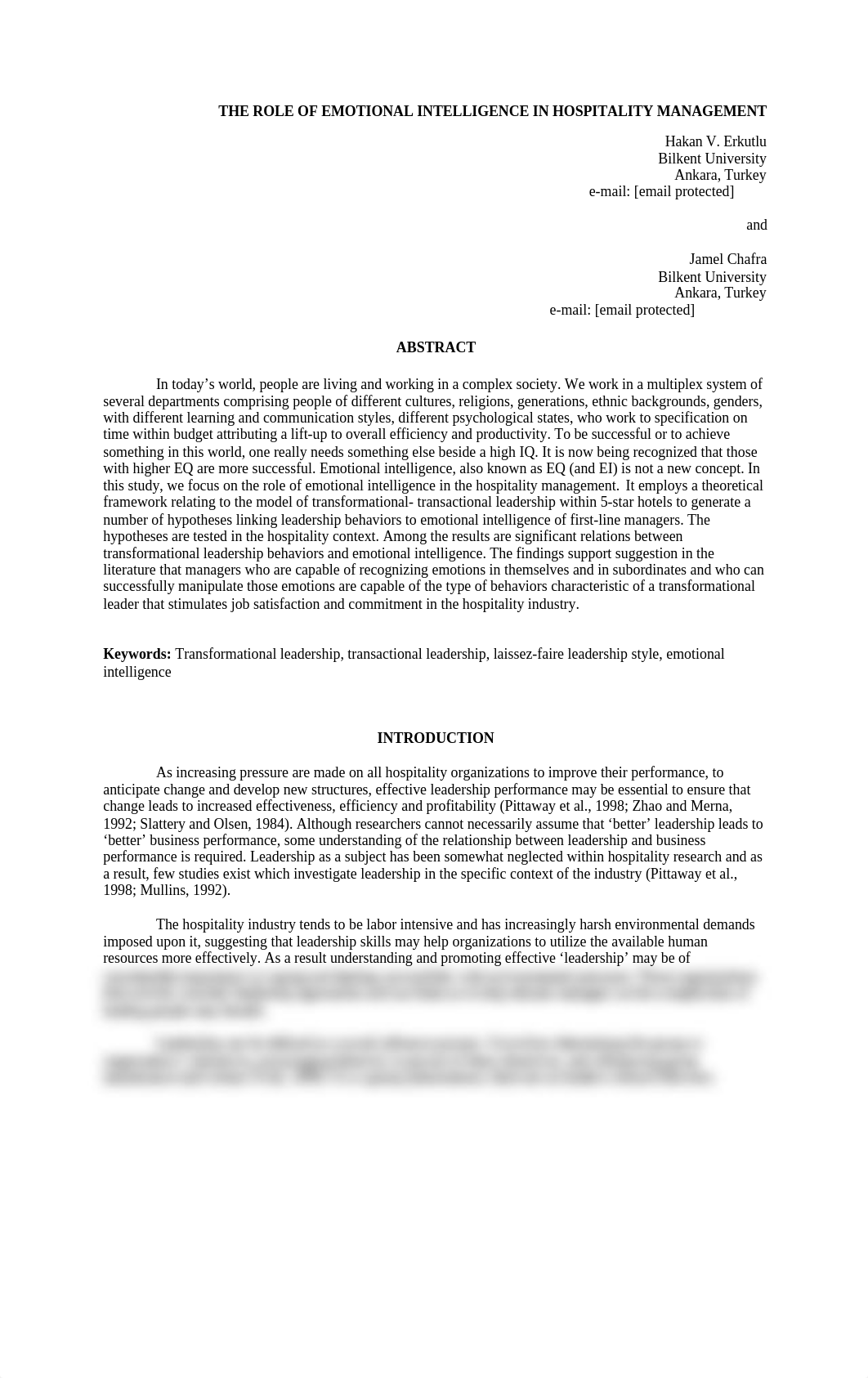 THE ROLE OF EMOTIONAL INTELLIGENCE IN HOSPITALITY MANAGEMENT
Hakan V._dnmcack74ci_page1