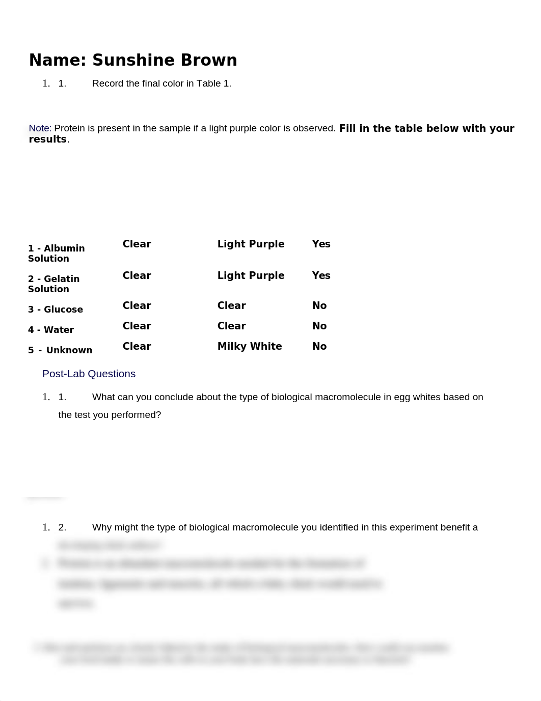 Biology 181, Sunshine Brown, Lab Data Sheet #3.rtf_dnmopqi56mt_page1