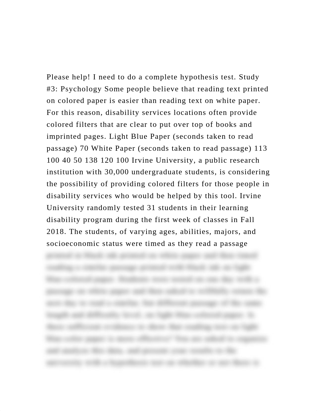 Please help! I need to do a complete hypothesis test. Study #3 .docx_dnmsplkspen_page2