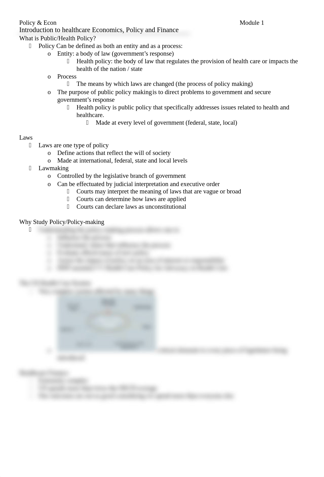 NSG 602 Health Policy Module 1 notes.docx_dnng4lnf834_page1