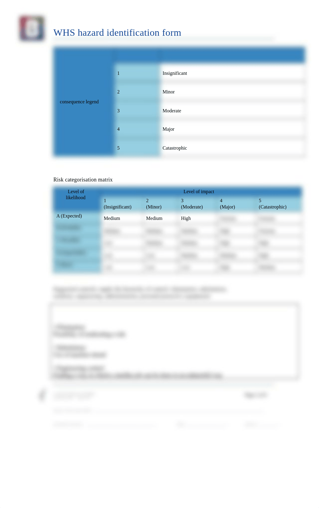 BSBWHS401 WHS hazard identification form.docx_dnnl7q9knou_page2