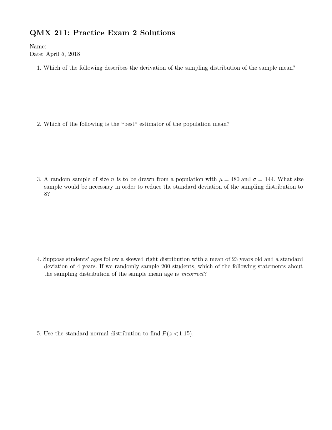 QMX 211 Exam II Review Solutions.pdf_dnnnatl5csf_page1