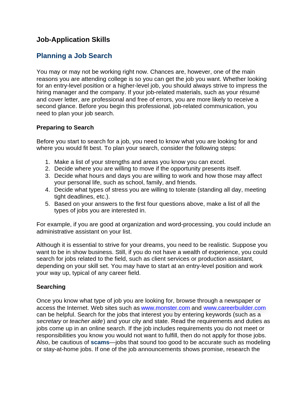 WEEK 7 - TOPIC 1 ELEMENTS OF PRESENTATIONS READING Job-Application Skills.doc_dnnqq77ihsq_page1