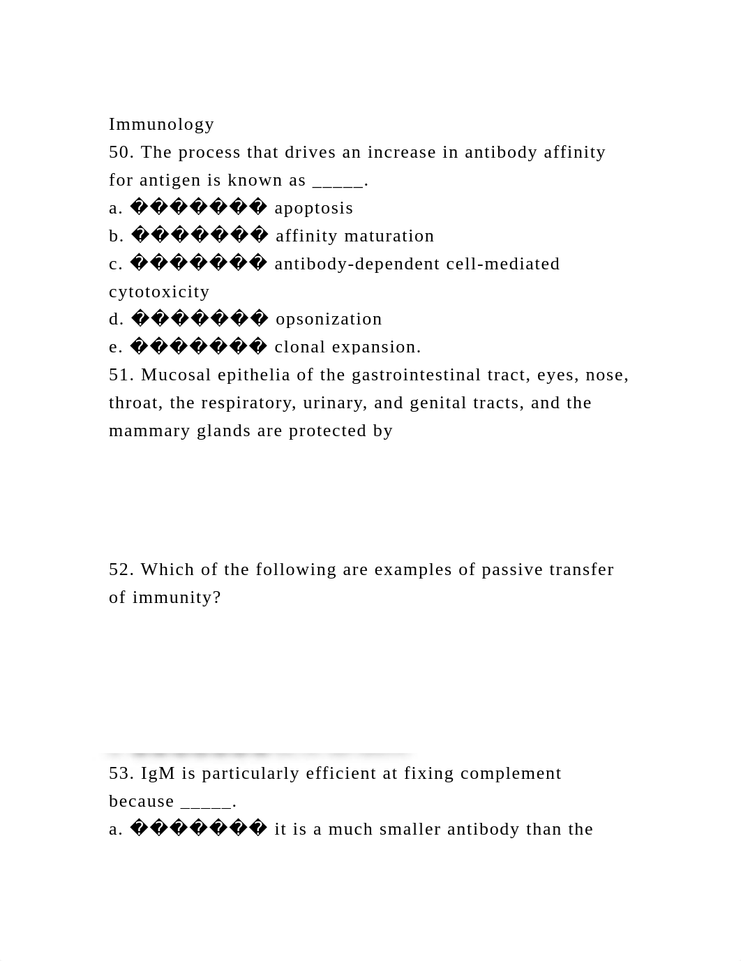 Immunology50. The process that drives an increase in antibody affi.docx_dnnryxq3tij_page2