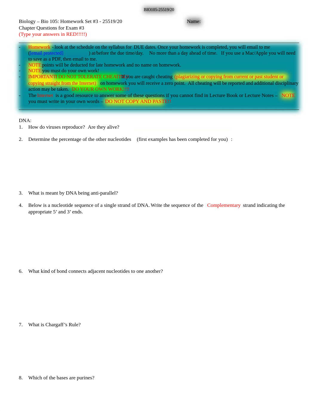 BIO 105 Exam 3 Chapters.docx_dno92ml9r5y_page1