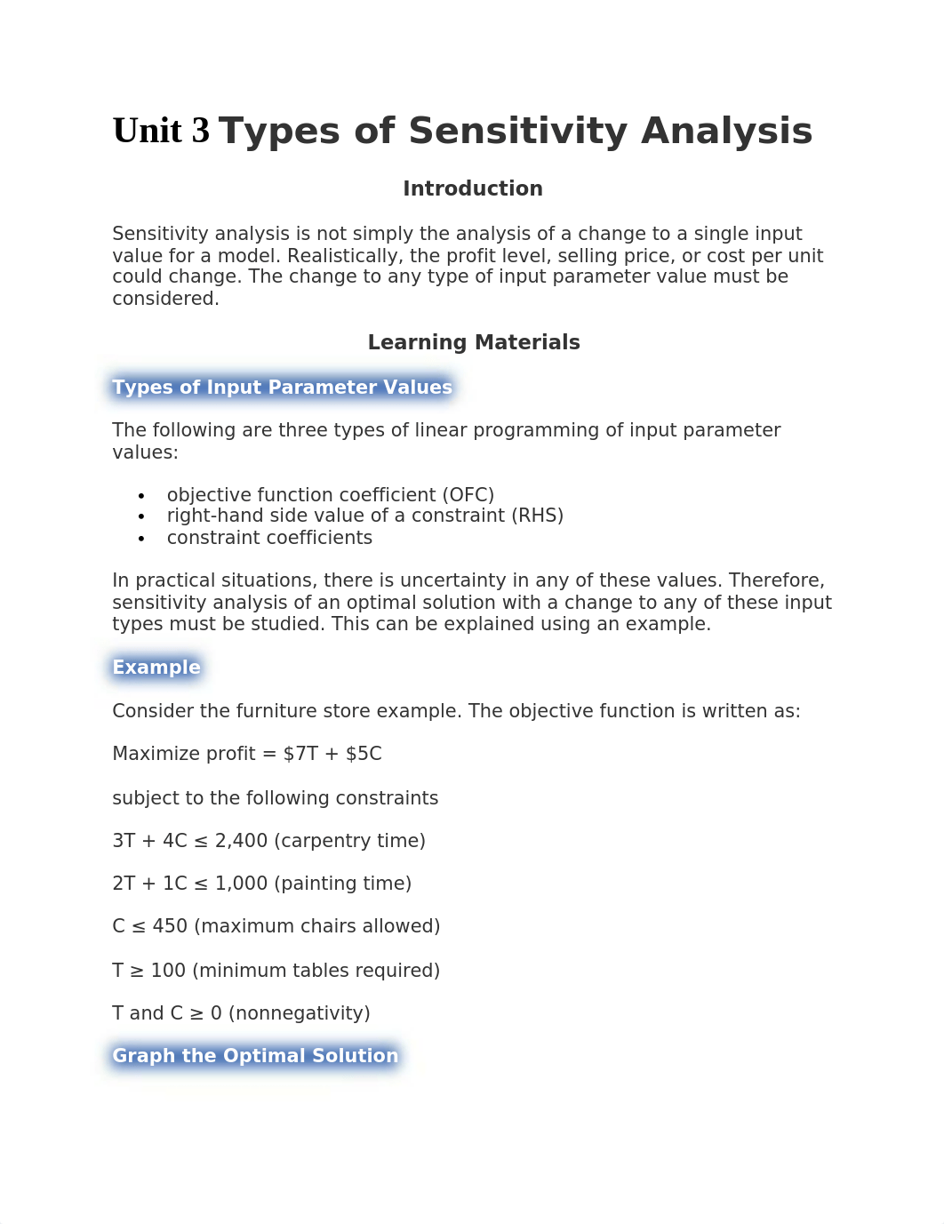 Unit 3 Types of Sensitivity Analysis.docx_dnoaguwtqi1_page1