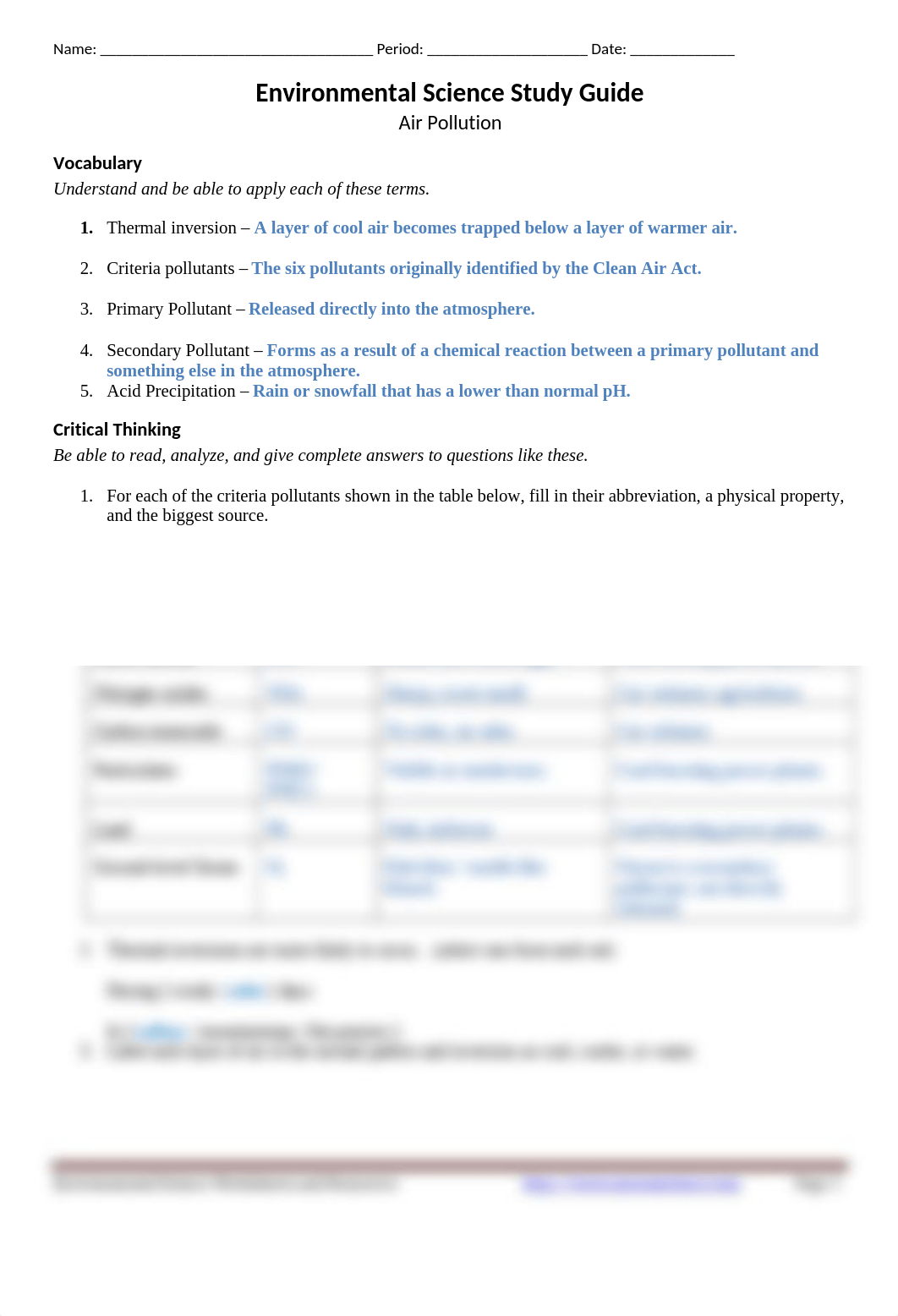 04 - Air Pollution Study Guide (Answer Key).docx_dnodvjjtg1v_page1