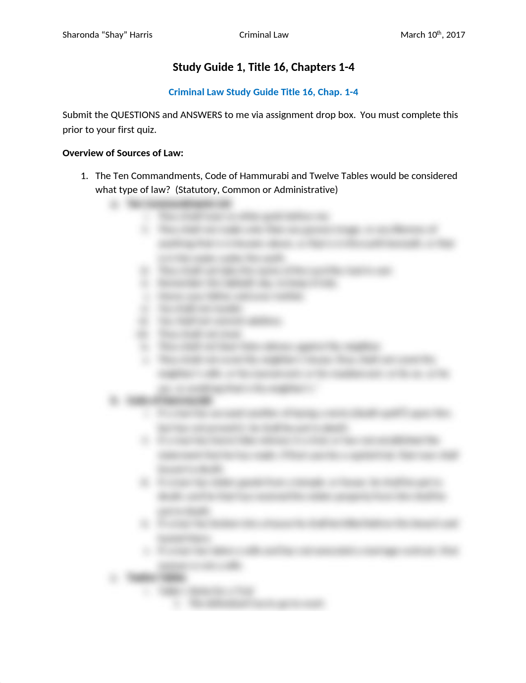 Georgia Criminal Law Study Guide 1 Title 16 Ch 1-4.docx_dnogn0q62wx_page1