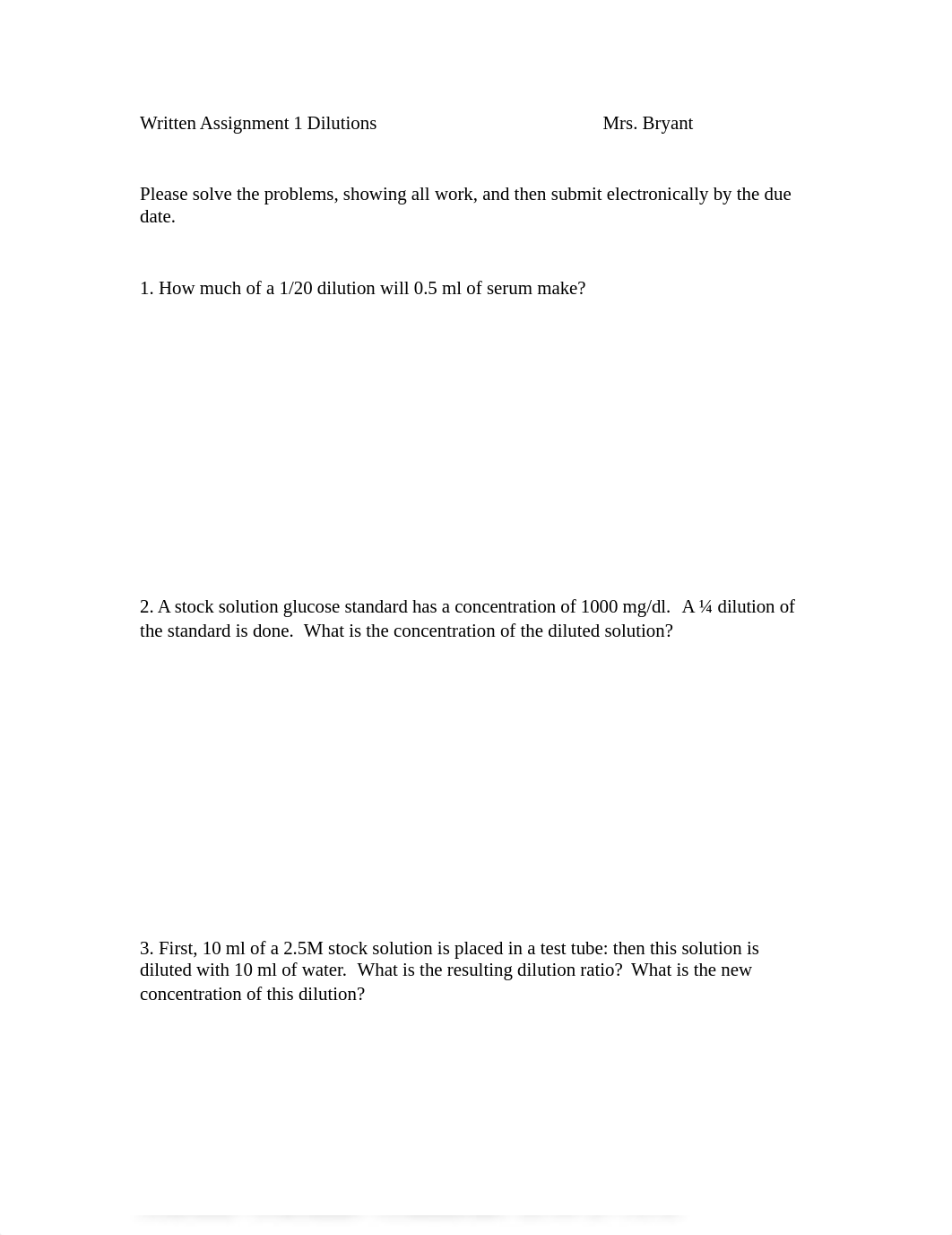 Written Assignment Dilutions.docx_dnoiefzsrdf_page1