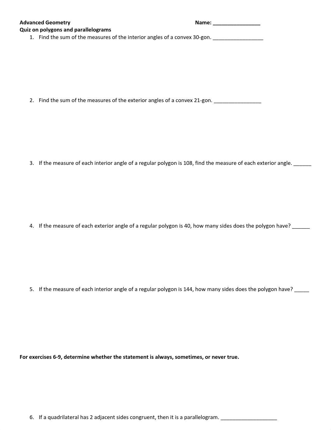 Polygons and parallelogram quiz.pdf_dnos27xlirc_page1