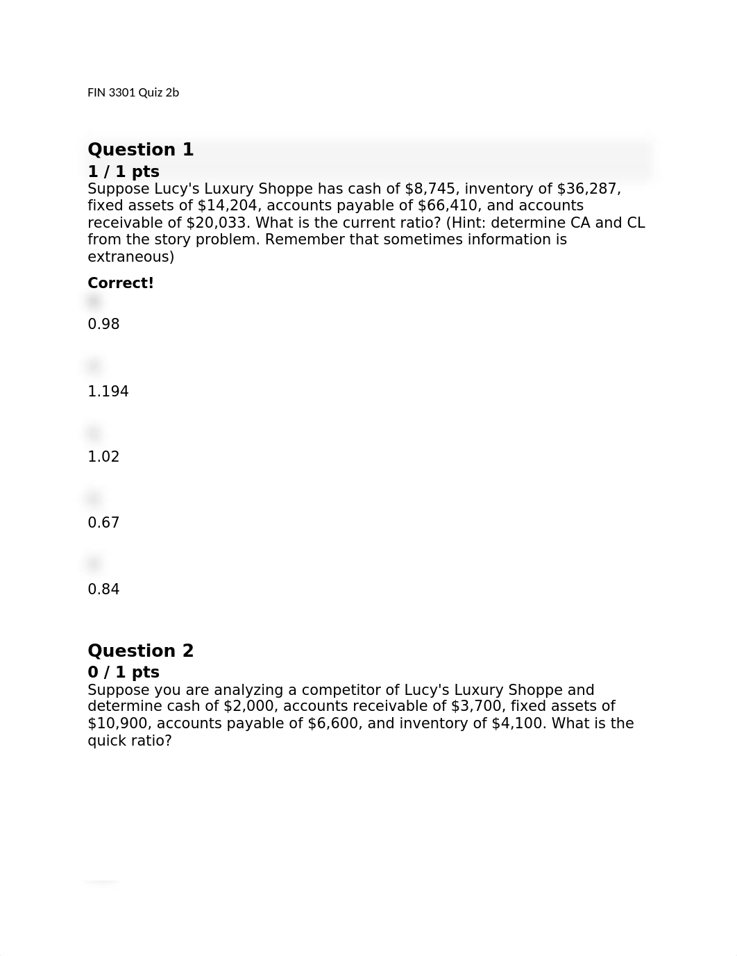 FIN 3301 Fall 2019 Quiz 2b.docx_dnowgk65q74_page1