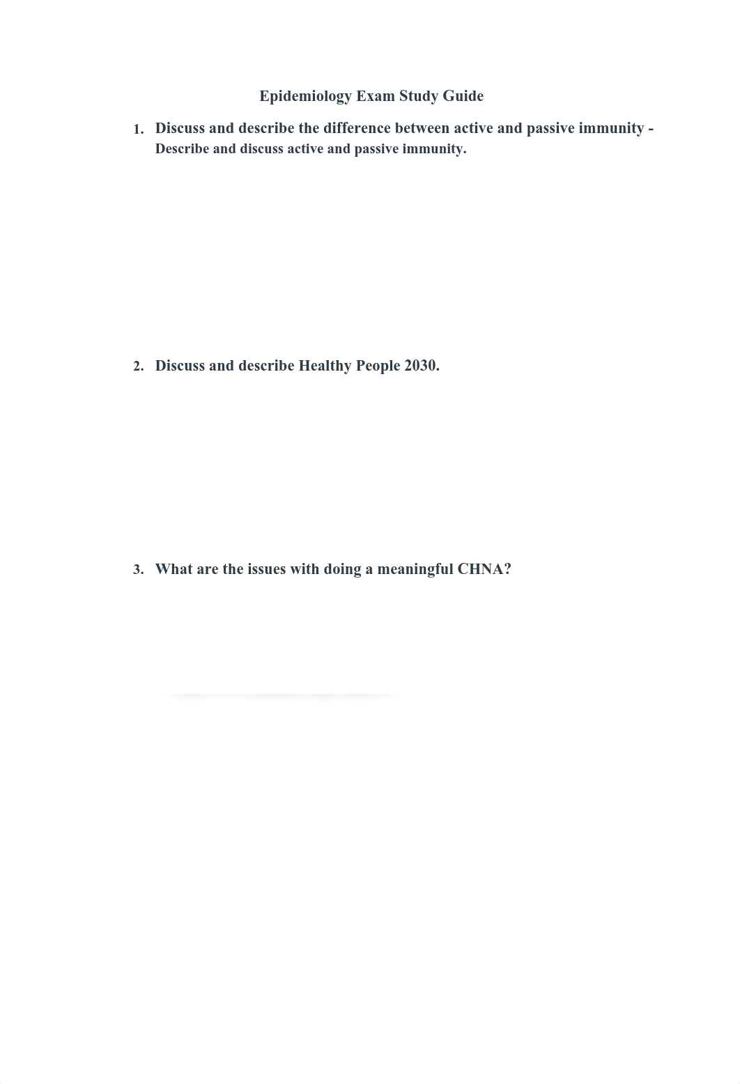 Epidemiology Exam Study Guide.pdf_dnoyrv9ystq_page1