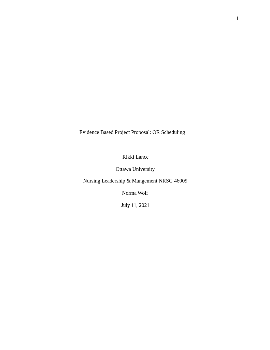 Evidence Based Project Proposal OR Scheduling.docx_dnpajnxlzpq_page1
