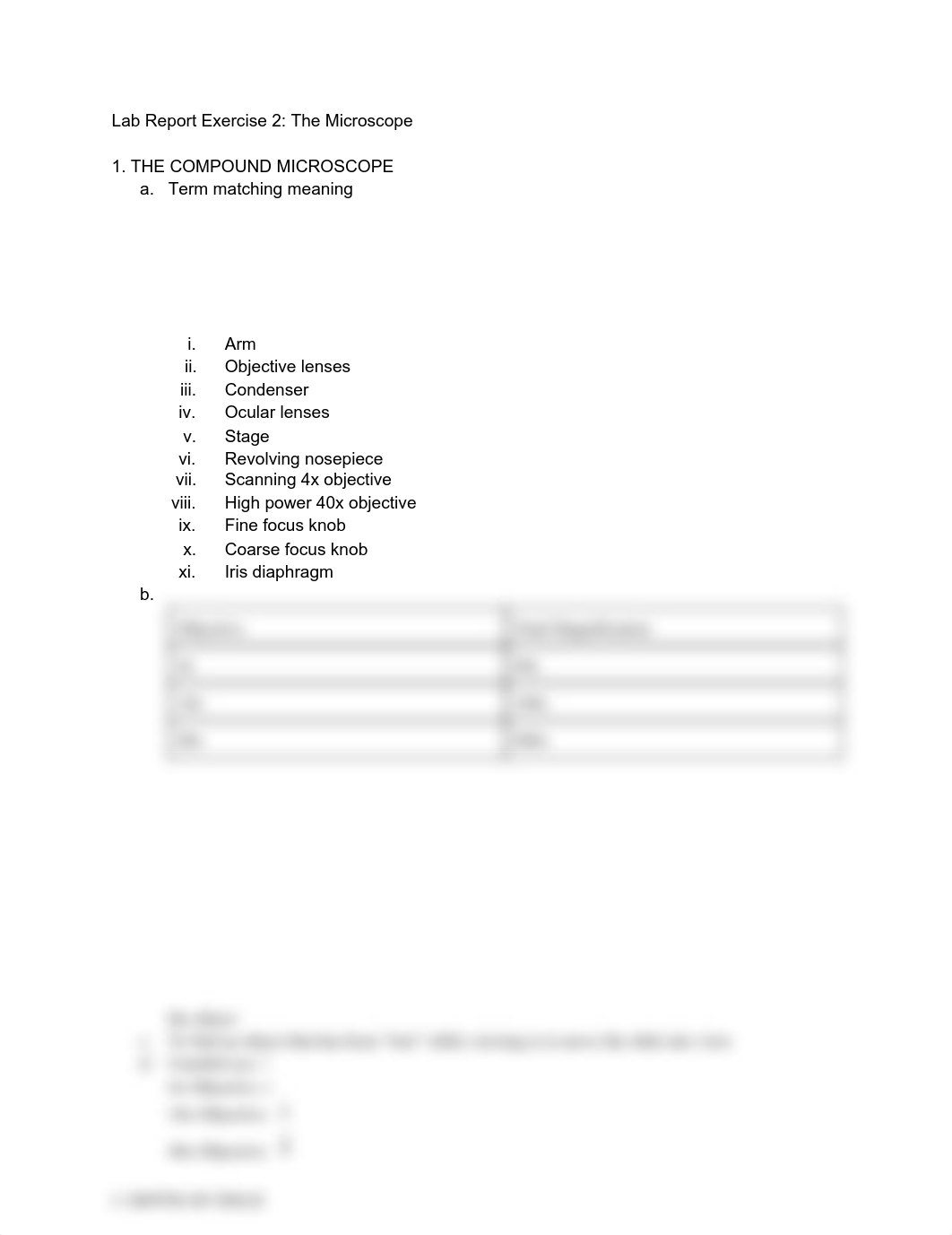 Lab Report Exercise 2_ The Microscope.pdf_dnpex7ho60p_page1