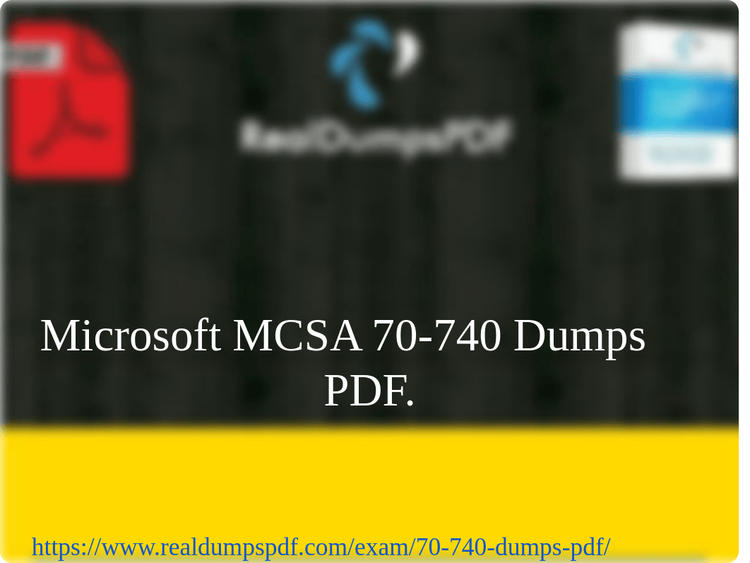 Microsoft 70-740 Dumps Pdf easy to use  easy to get 100% marks.pdf_dnpge17mmil_page1