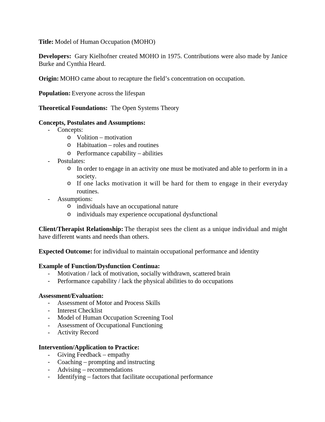 Model of Human Occupation - MOHO_dnphyv1p0q7_page1