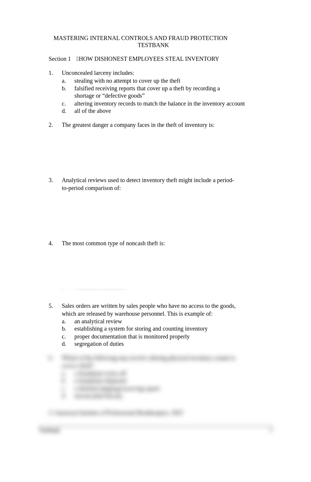 Mastering Internal Controls Testbank.doc_dnpmwygzox7_page1