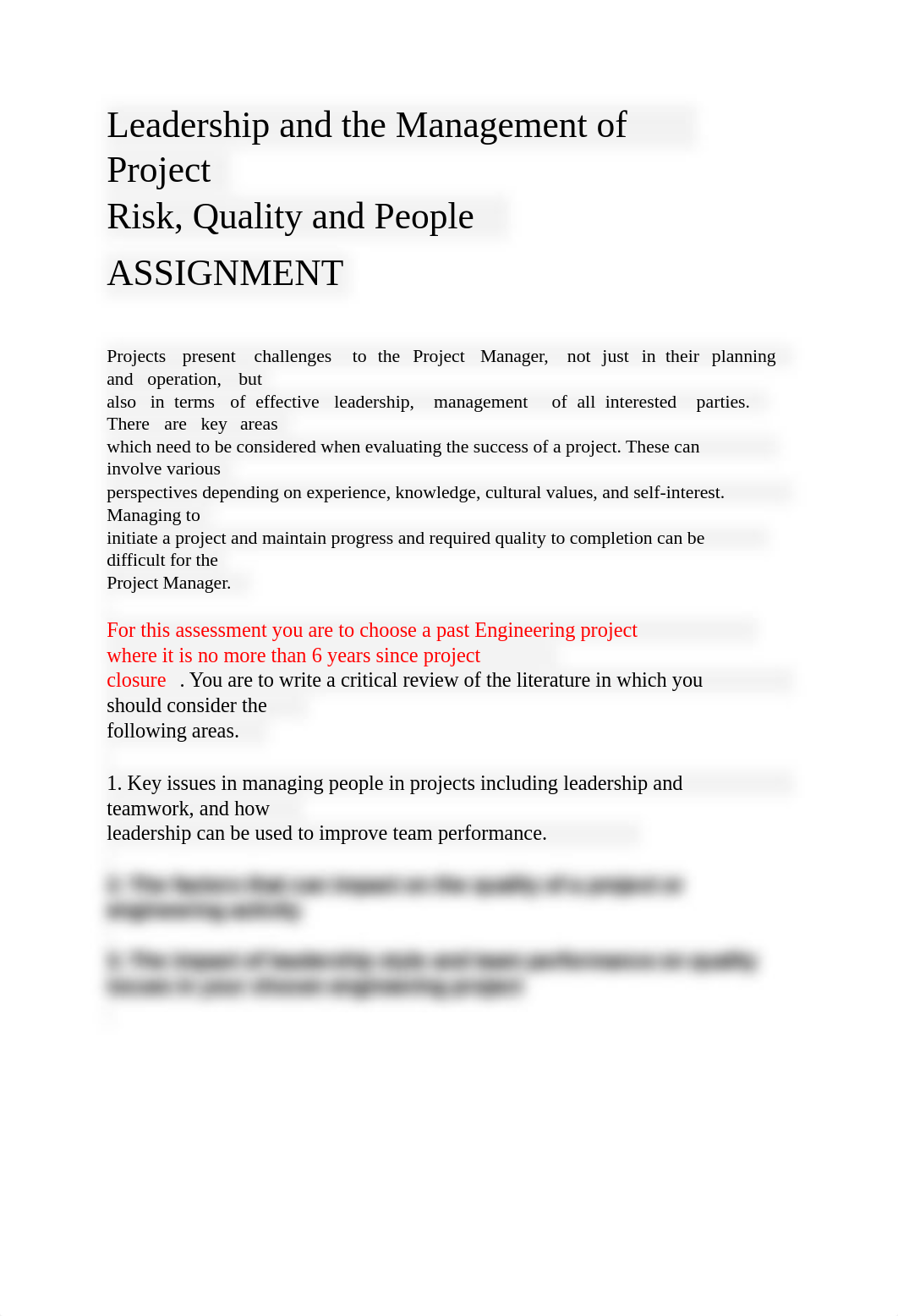 Leadership and the Management of Project Assignment 1.docx_dnpnhy2m6ij_page1