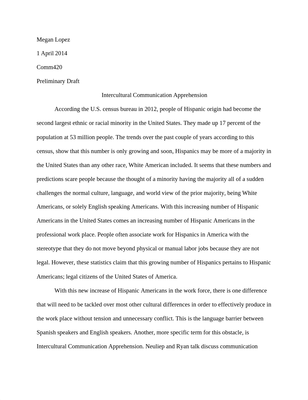 Essay on Intercultural Communication Apprehension_dnpnwmqg1g0_page1