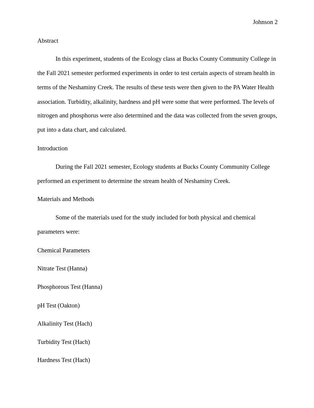 Neshaminy Creek Lab Report field paper.docx_dnpohop7rm8_page2