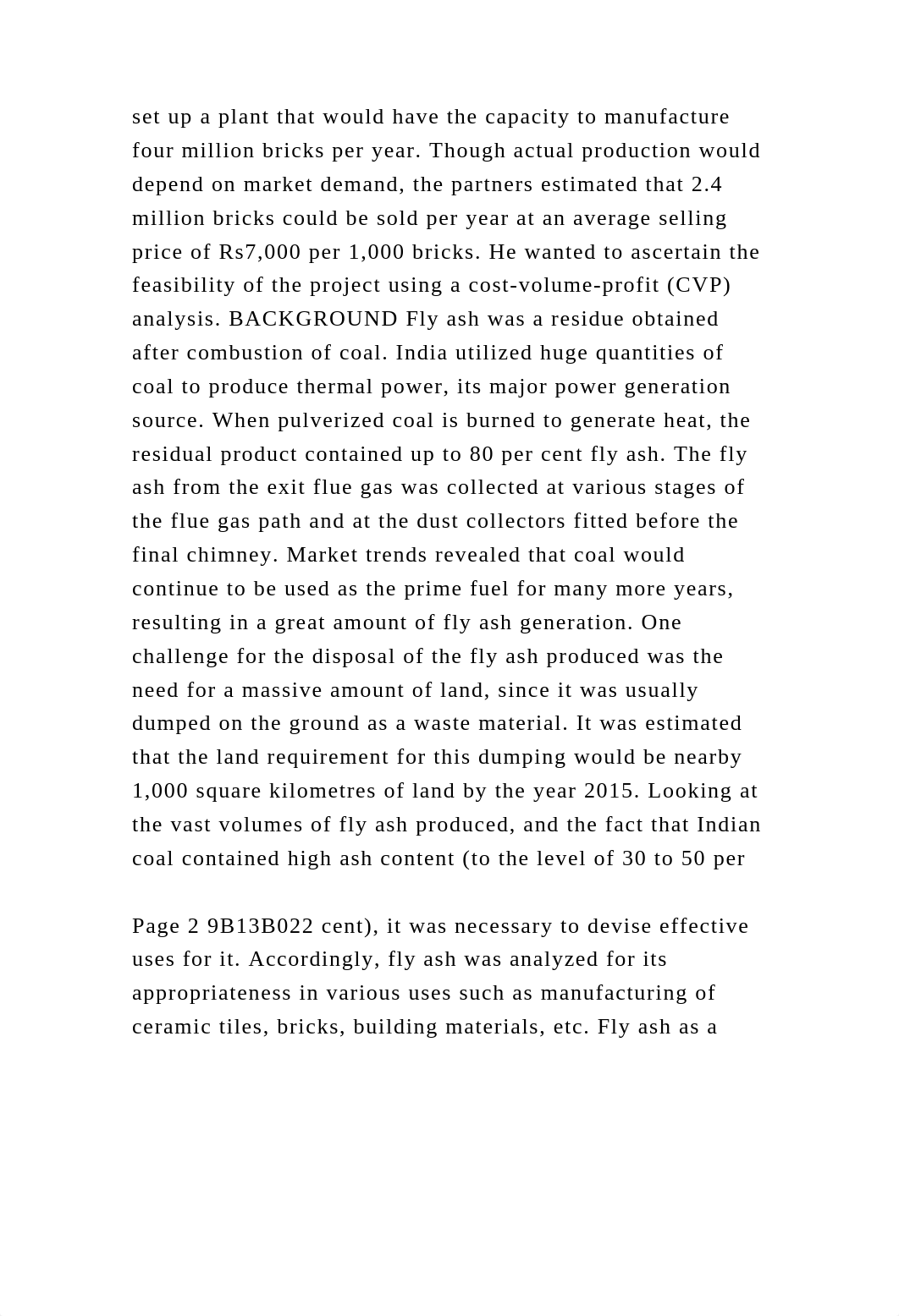 FLY ASH BRICK PROJECT FEASIBILITY STUDY USING CVP ANALYSIS S. K. Mit.docx_dnpvetgb6iy_page3