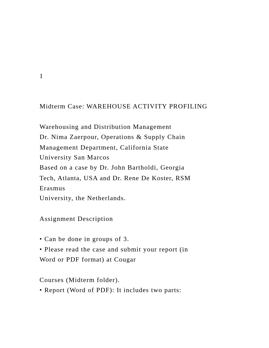 1  Midterm Case WAREHOUSE ACTIVITY PROFILING  Wareh.docx_dnpzlegu2w2_page2