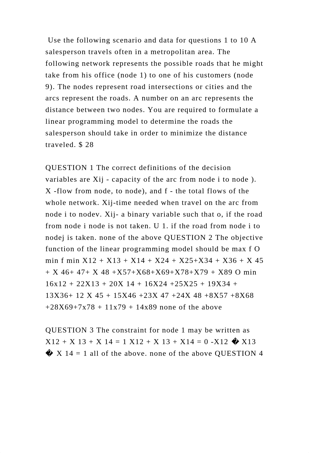 Use the following scenario and data for questions 1 to 10 A salespers.docx_dnq2vzjcqlw_page2