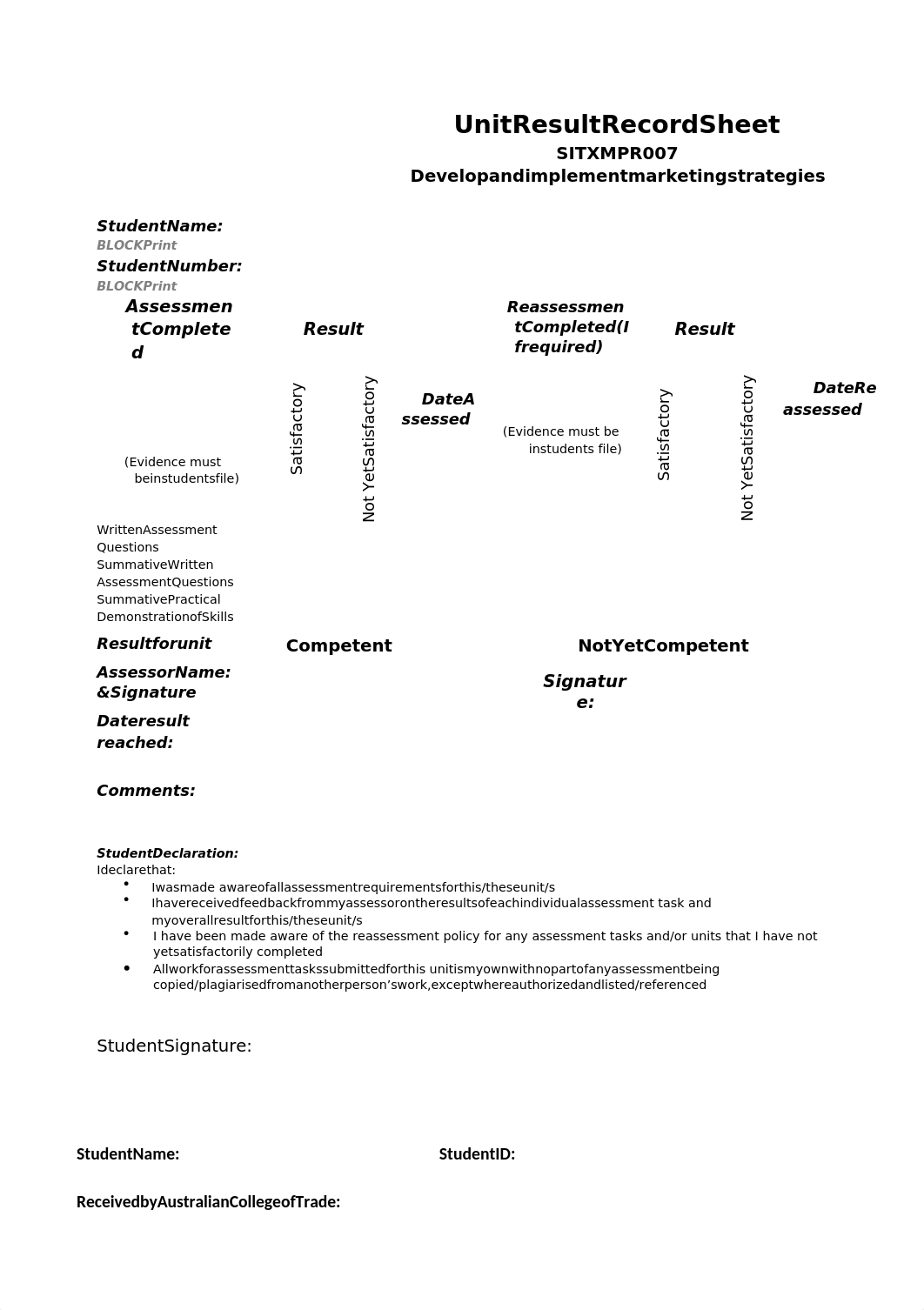 6. SITXMPR007 EMAIL Learner Assessment Workbook V1.1 ACOT.docx_dnq6ikq650e_page1