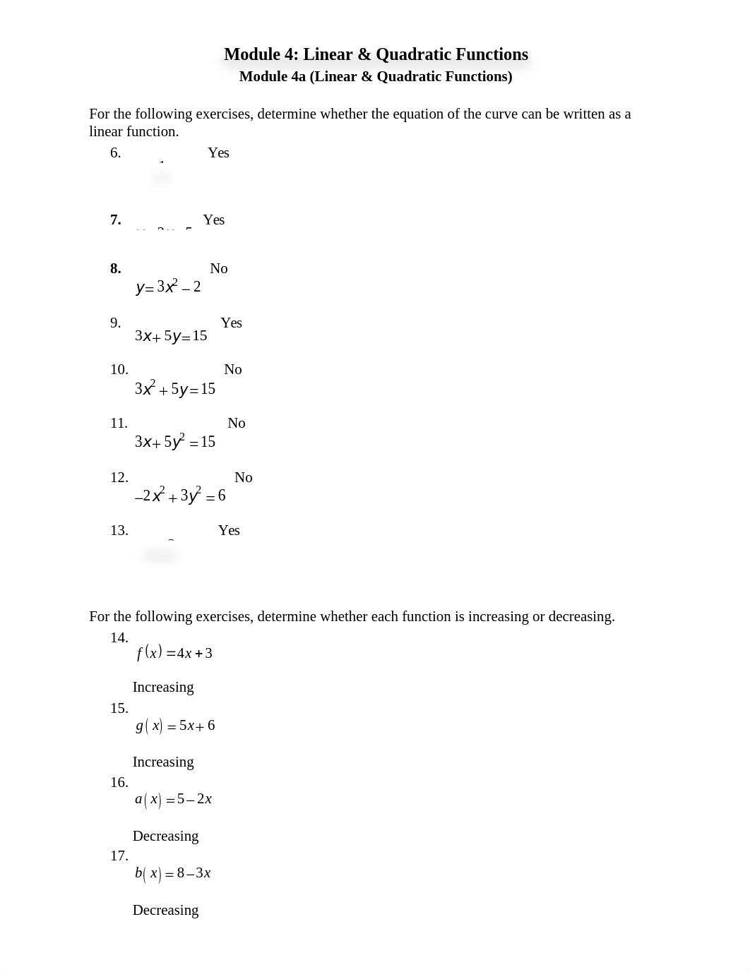 Module 4a (Linear & Quadratic Functions) Solutions.docx_dnq7cjay7y8_page1